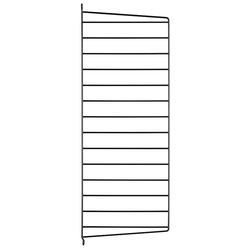 String Paneel 30x75 cm 1-er Set, Schwarz