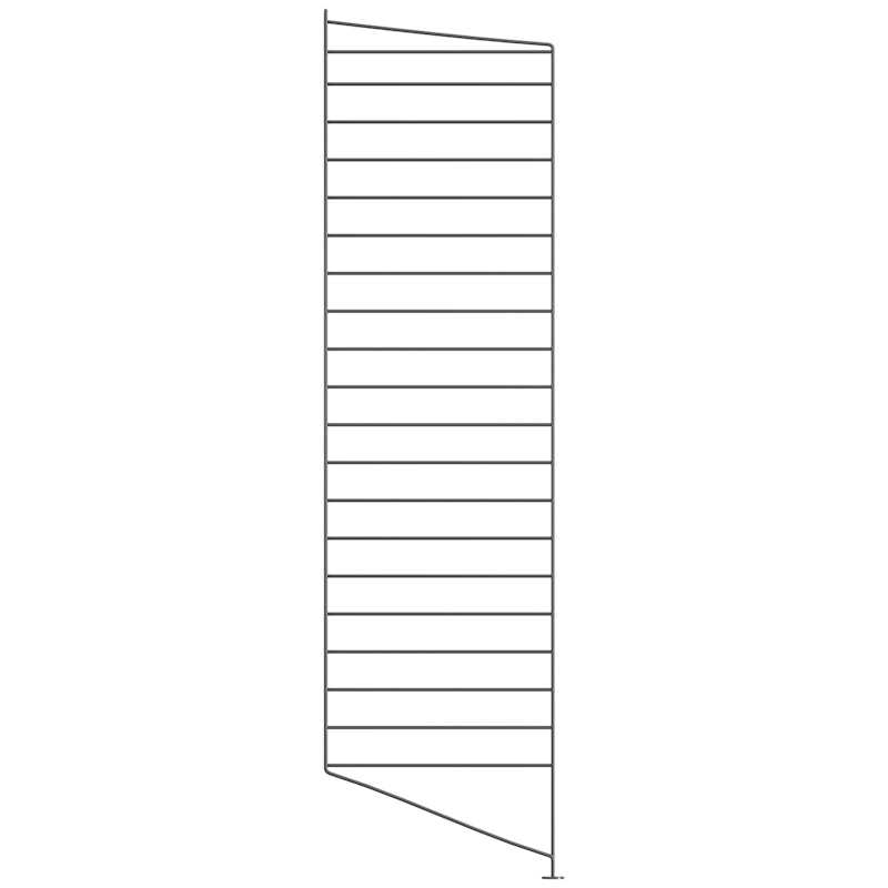 String Paneel Fußboden 30x115 cm 1-er Set, Dunkelgrau
