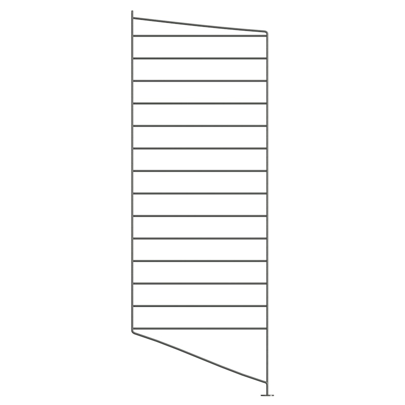 String Paneel Fußboden 30x85 cm 1-er Set, Dunkelgrau