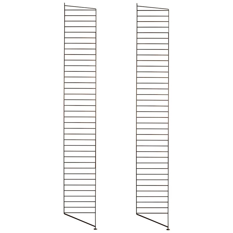 String Paneele Fußboden 30x200 cm 2-er Set, Braun