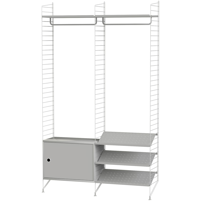 String Shelf Combination S Hall, Grey