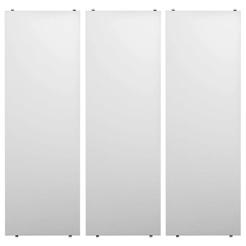 String Regalböden 3-er Set 78x30 cm, Weiß