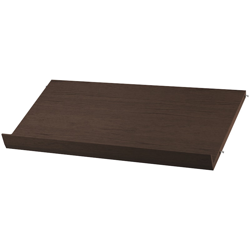 String Zeitschriftenregal 78x30 cm, In Dunkler Eiche