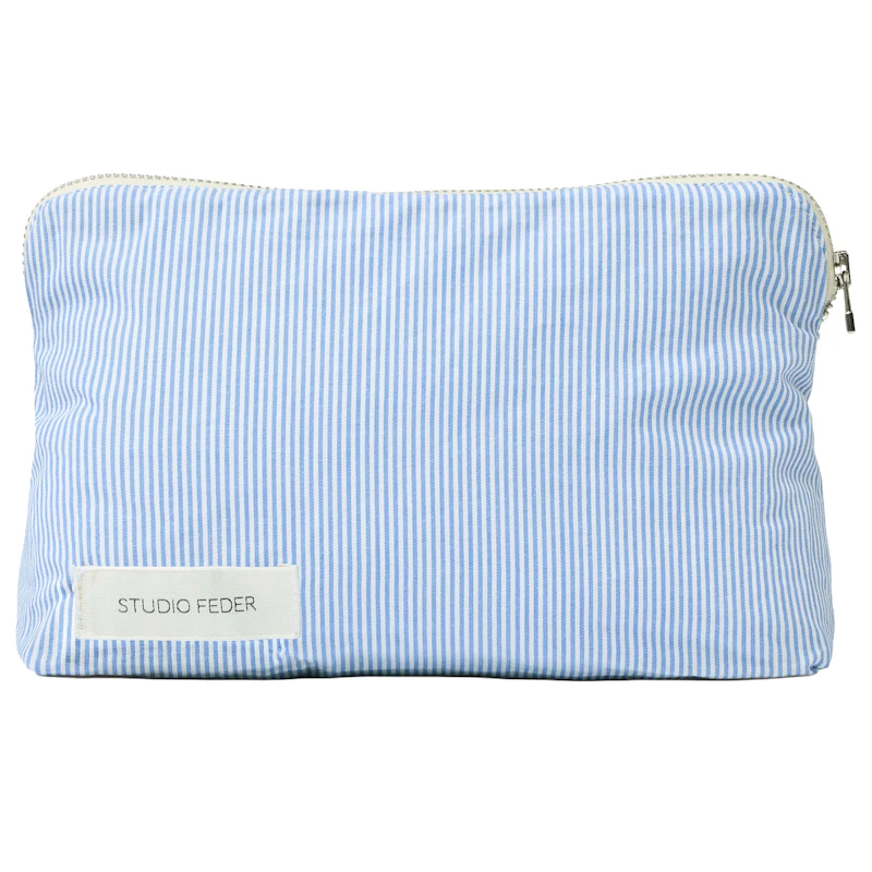 Celia Mini Kulturbeutel, Milk Stripe