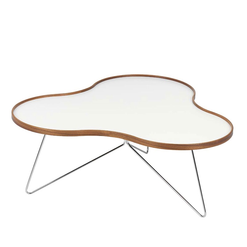 Flower Tisch 114x107cm, Eiche/Weiss