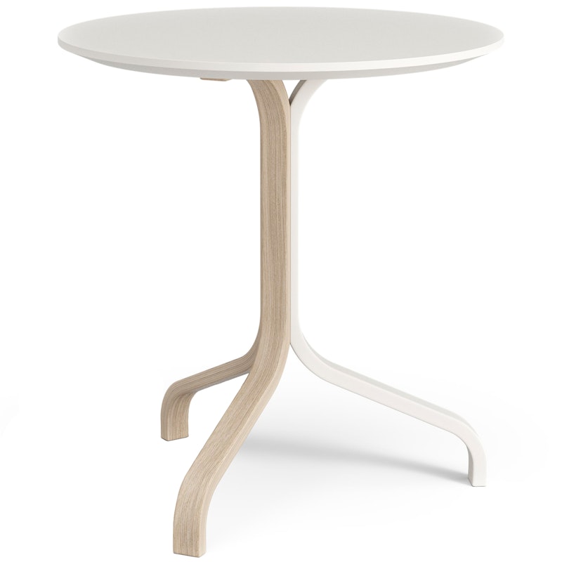 Lamino Duality Beistelltisch, White Stained