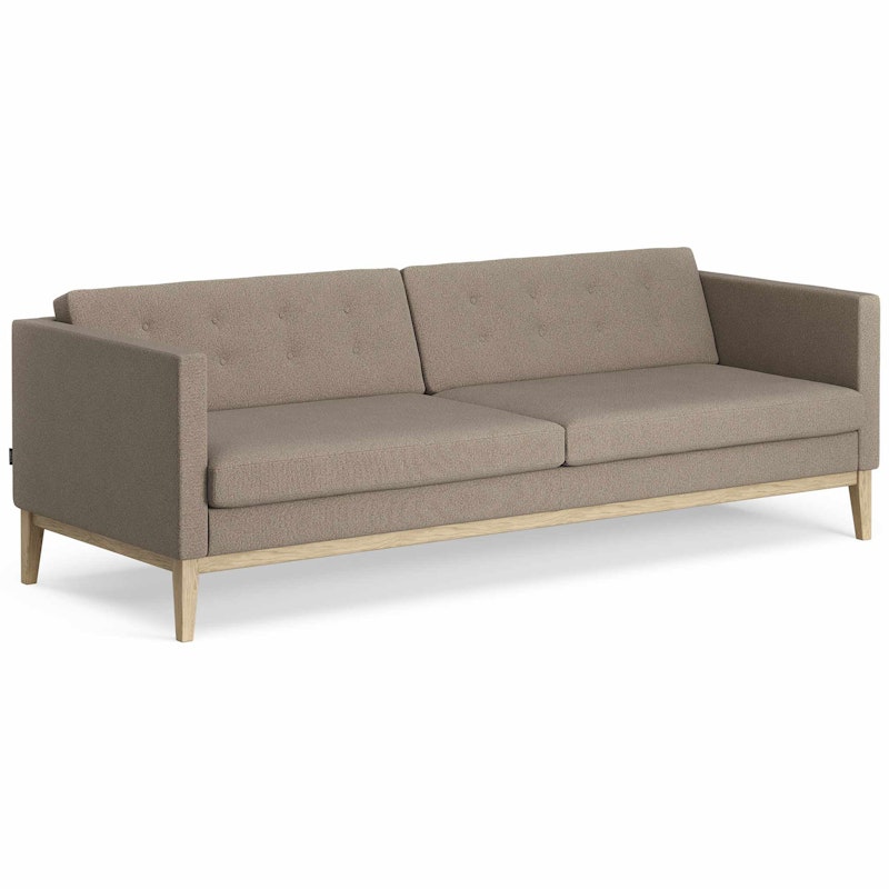 Madison 3-Sitzer-Sofa Mit Knöpfen, Main Line Flax 23