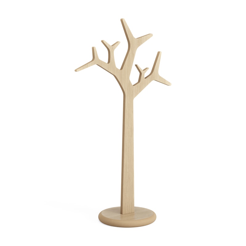 Tree Garderobe 134 cm, Klarlackiert