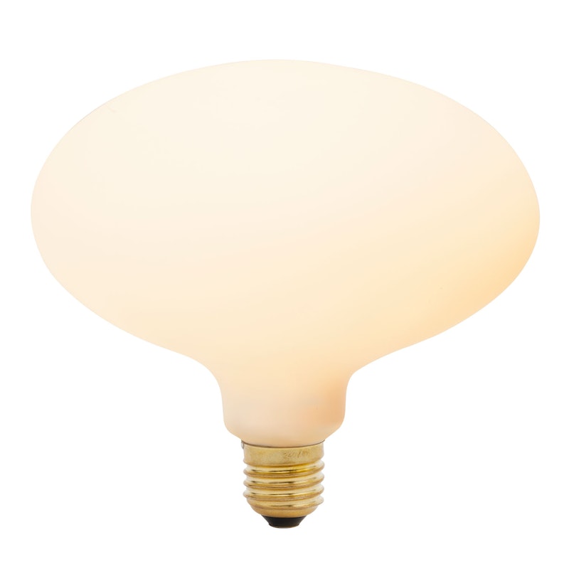 Oval Glühlampe E27 LED 6W Porzellan