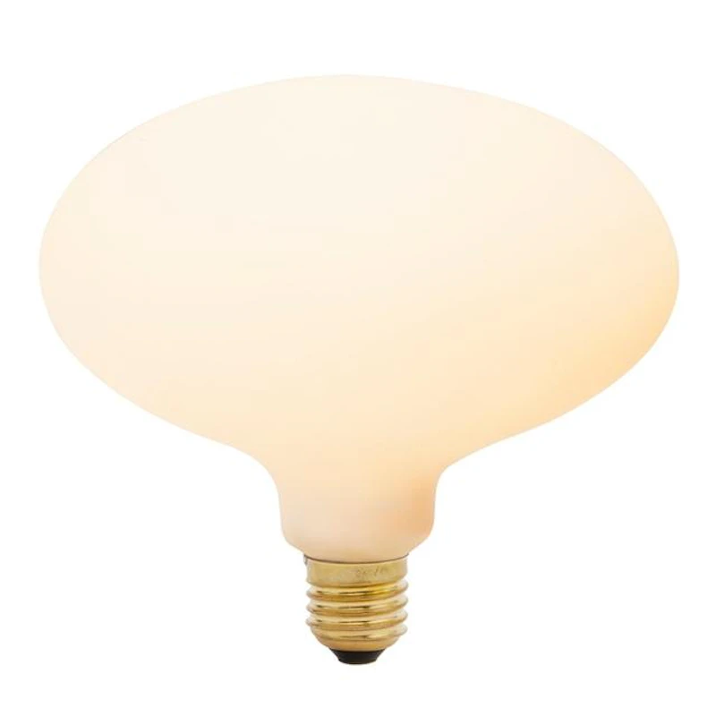 Oval Glühlampe E27 LED 6W Porzellan