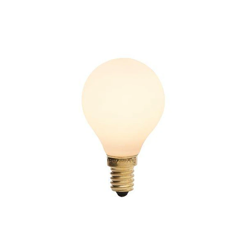 Porcelain I E14 3W LED 2700K 180lm, Mattes Porzellan