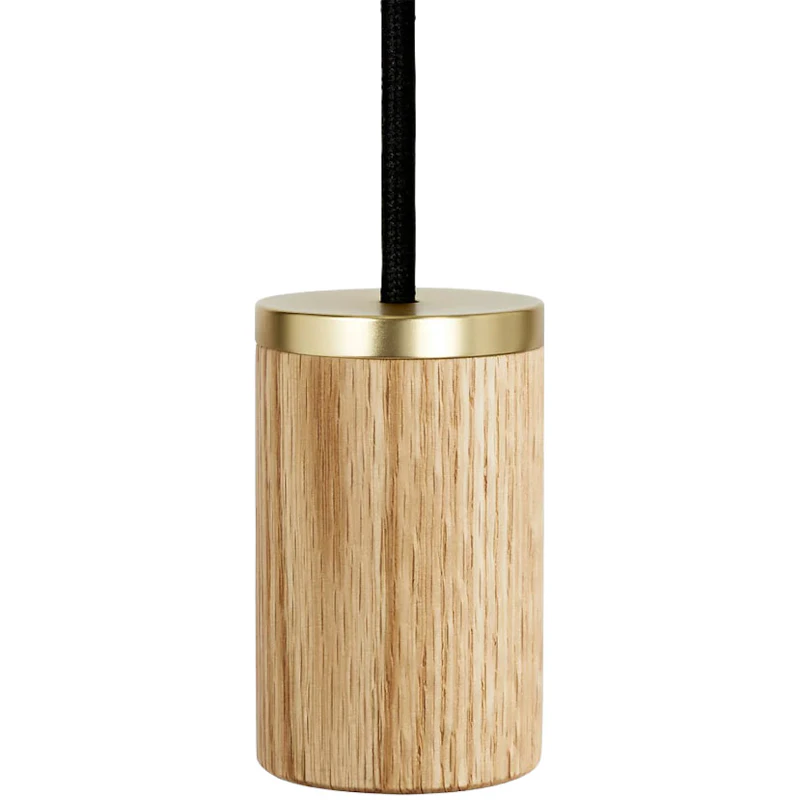 Knuckle Pendant, Oak