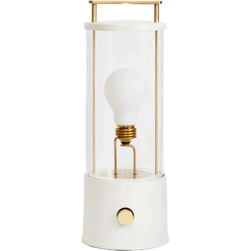 The Muse 2.0 Tragbare Lampe, Candlenut White