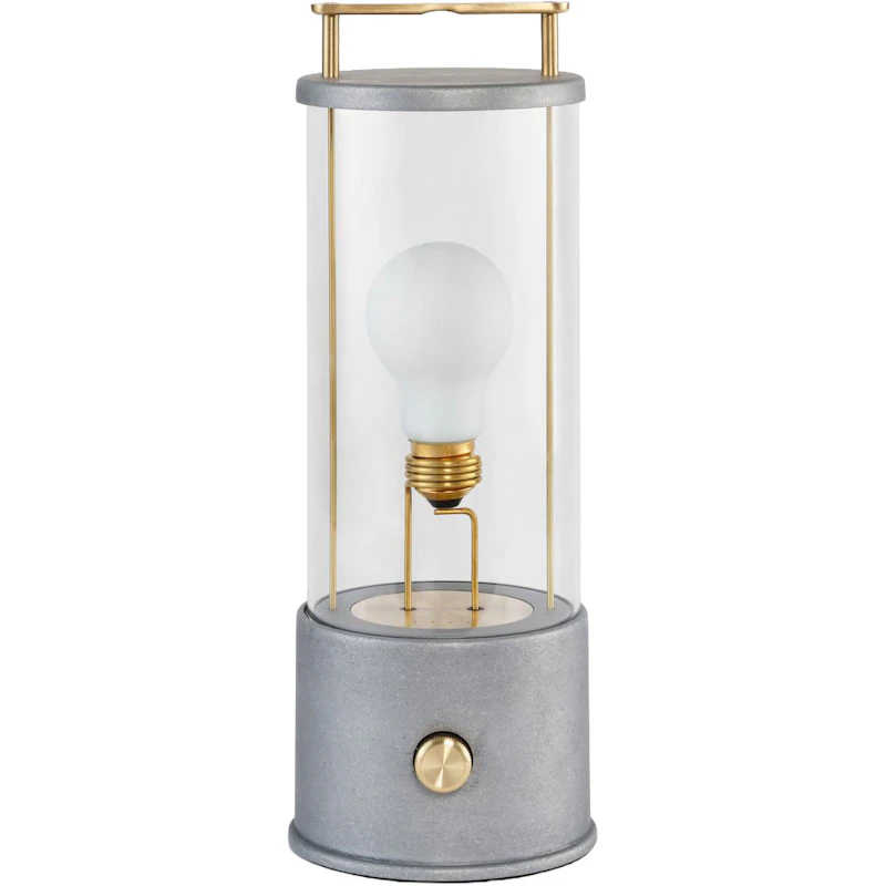 The Muse 2.0 Tragbare Lampe, Rau Aluminium