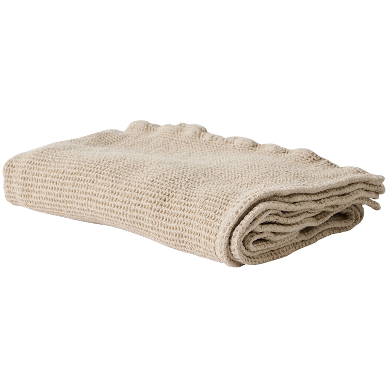 Nella waffle Handtuch 70X140 cm, Beige