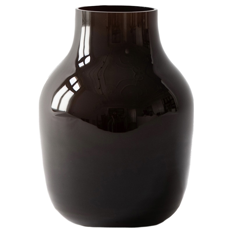 Paloma Vase 21 cm, Dunkelbraun