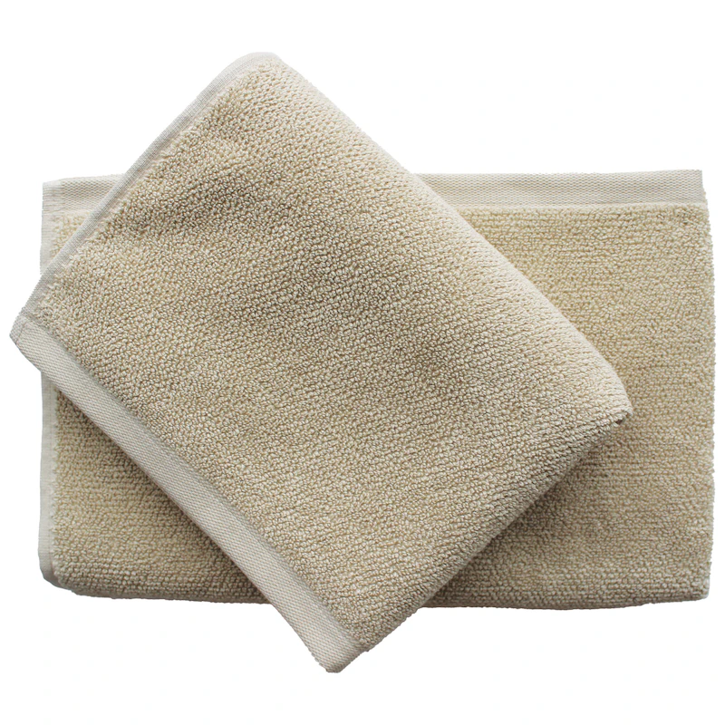 Mild Handtuch-Set 50x80 / 70x140 cm, Pale Honey