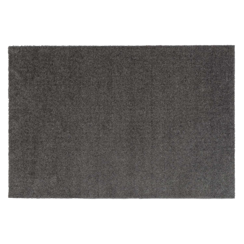 Unicolor Türmatte Stahlgrau, 60x90 cm