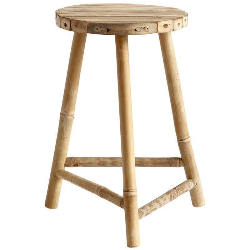 Hocker Bambus Ø30 cm, Natur