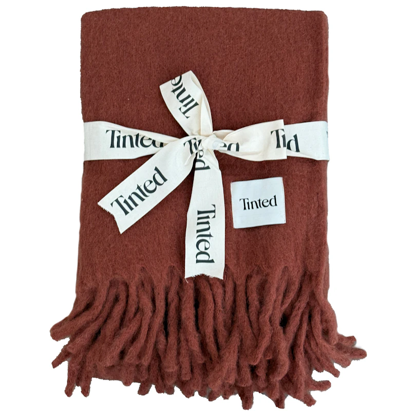 Fridh Plaid Mohair 130x170 cm, Rost