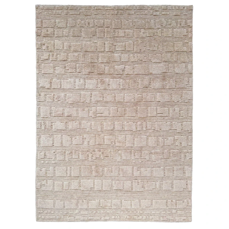 Lydahl Wollteppich 200x300 cm, Beige