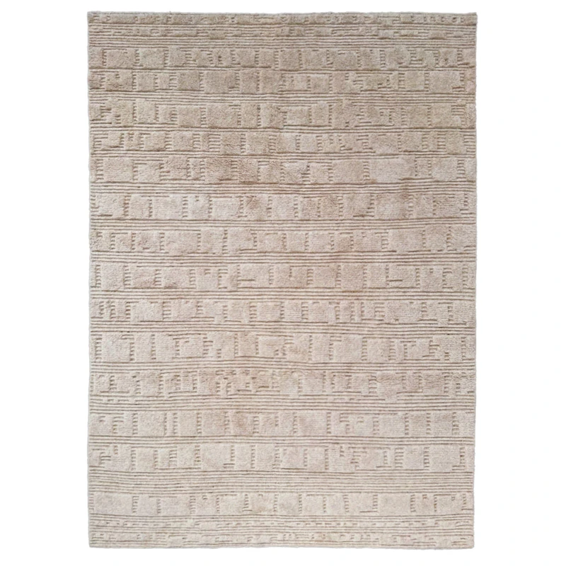 Lydahl Wollteppich 250x350 cm, Beige