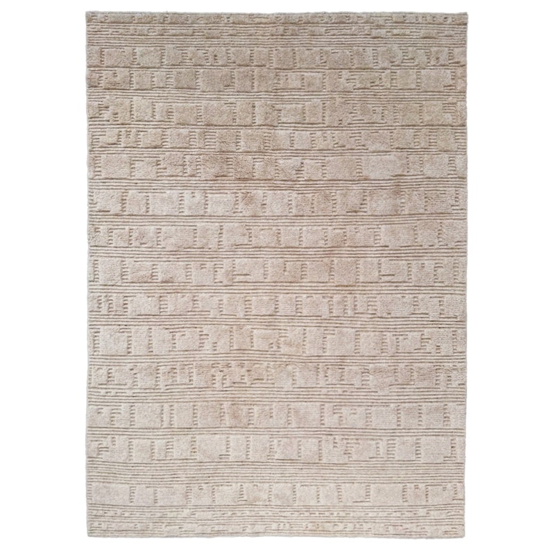 Lydahl Wollteppich 250x350 cm, Beige