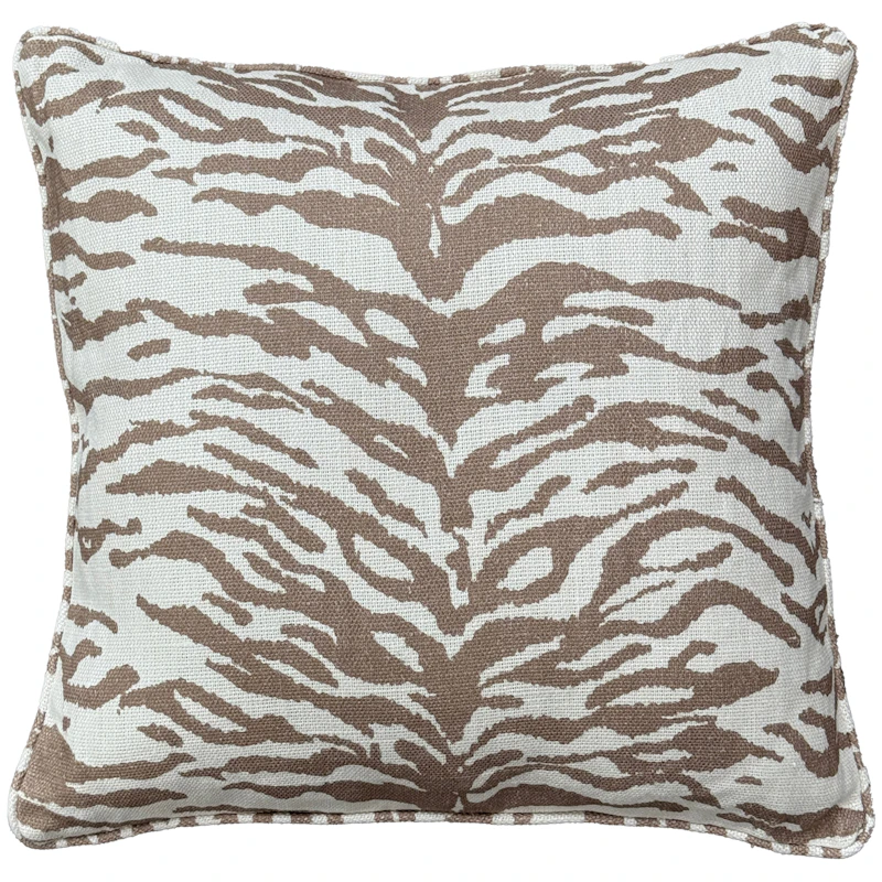 Norell Kissen 50x50 cm, Beige / Tiger