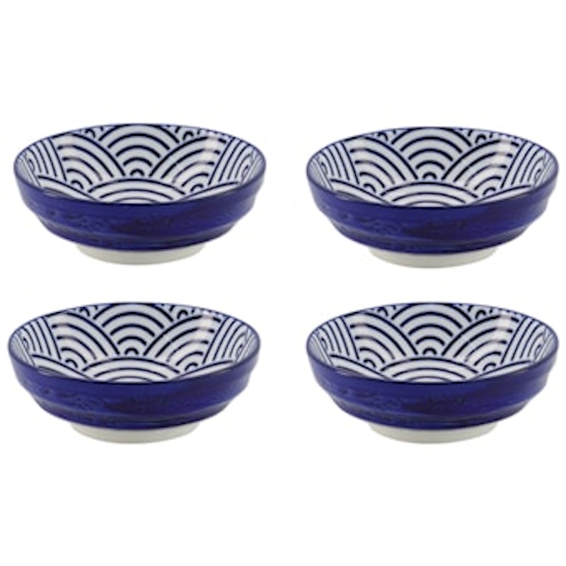 Nippon Blue Sauciere 4-er Set, Wave