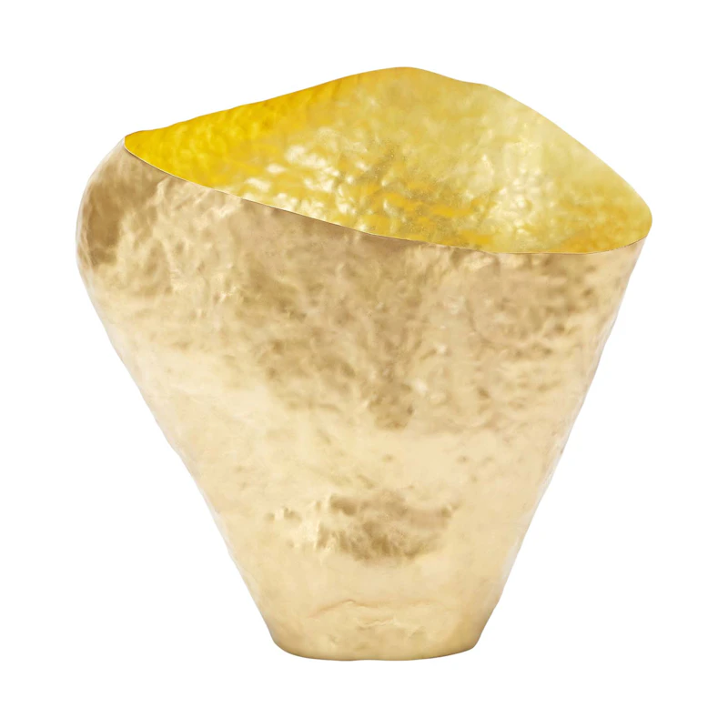 Bash Vessel Schüssel Groß, Gold