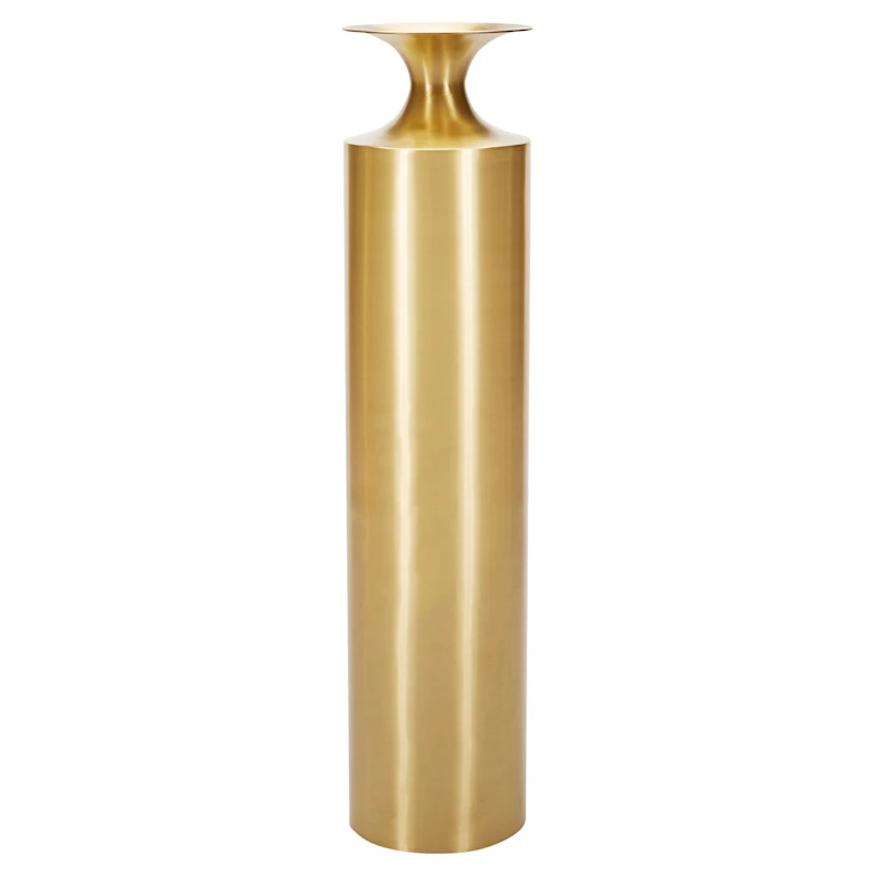 Beat Vase Tall, Messing