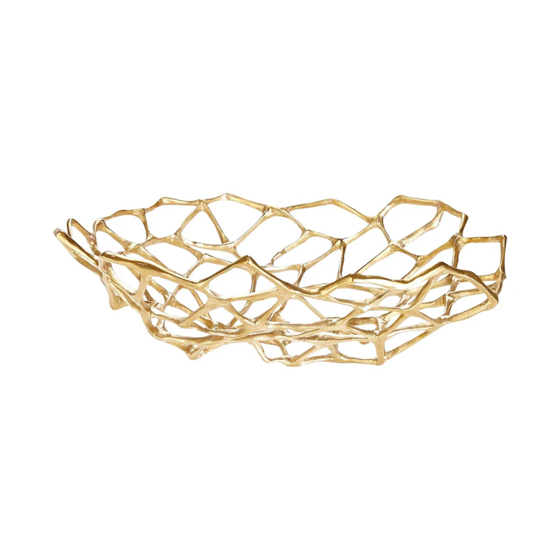 Bone Schüssel Groß, Messing