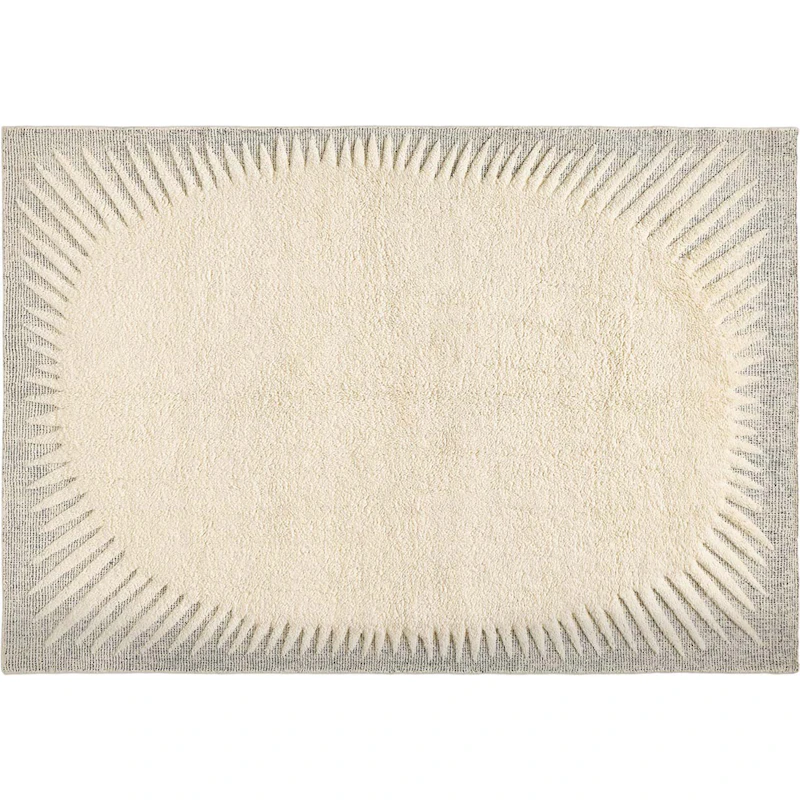 Edgy Teppich 170x240 cm, Weiß