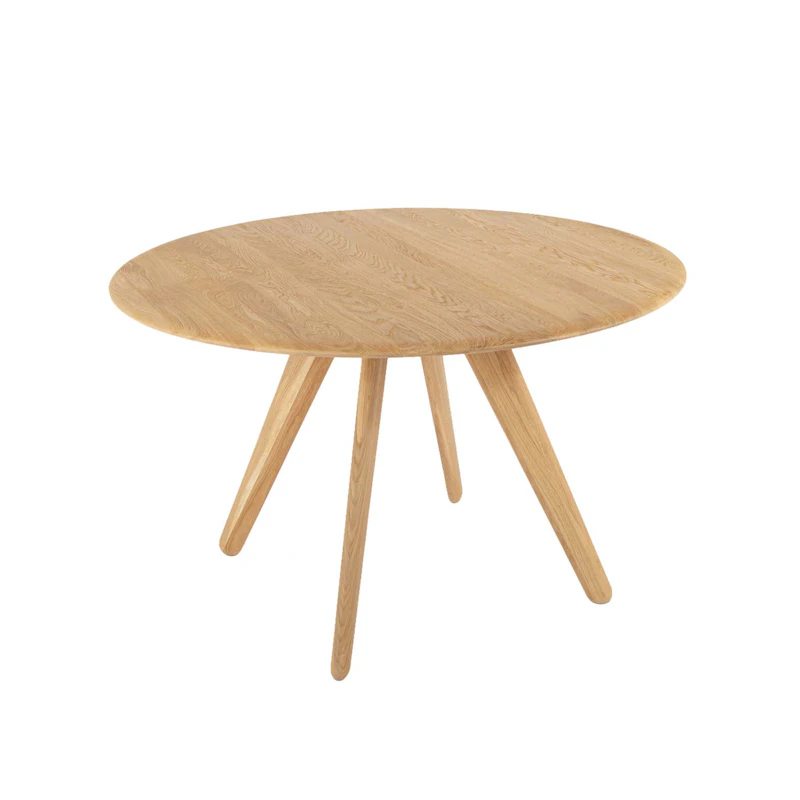 Groove Esstisch Ø120 cm, Eiche