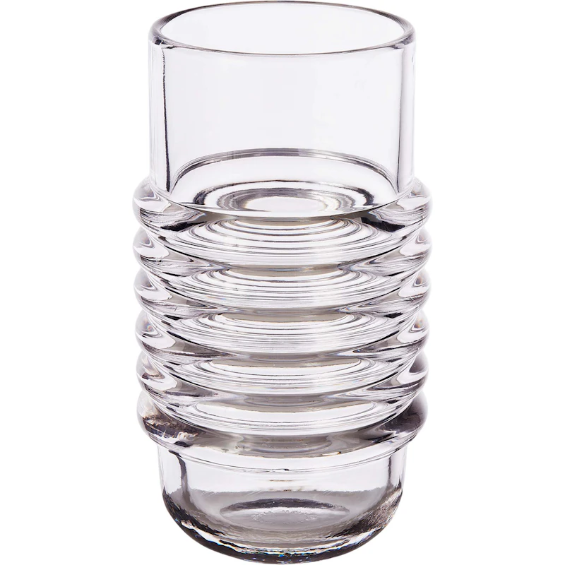 Press Vase Groß, Transparent