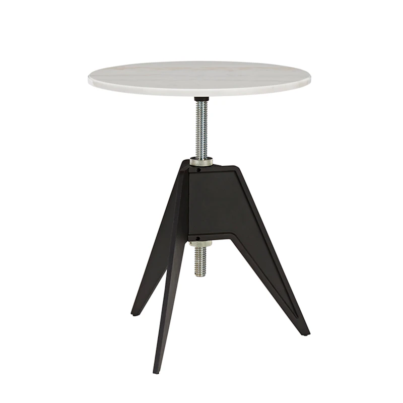 Screw Cafétisch Ø60 cm, Weiß