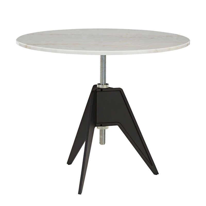Screw Cafétisch Ø90 cm, Weiß
