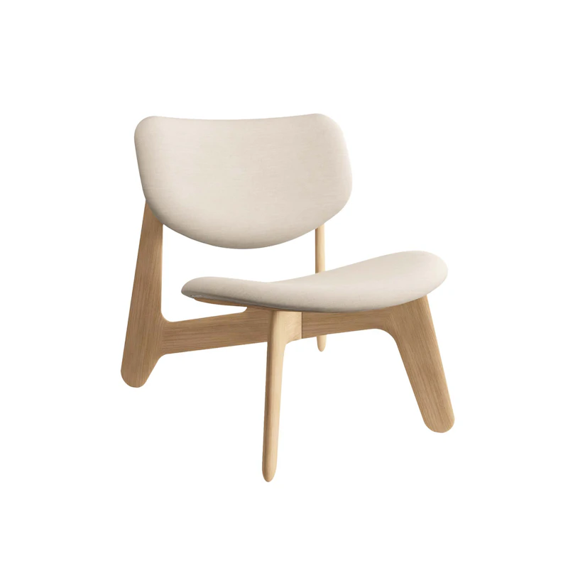 Slab Loungesessel, Natur / Linara