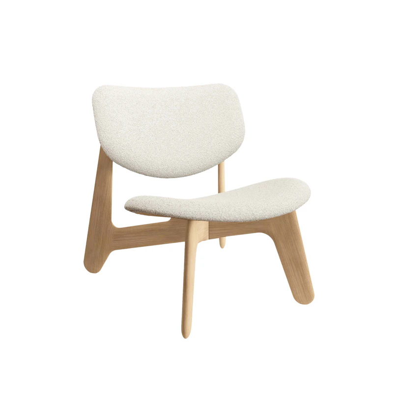 Slab Loungesessel, Natur / Elle 200