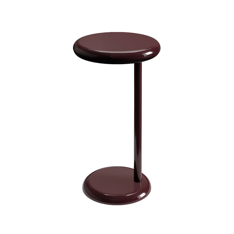 Spot Beistelltisch Ø35 cm, Burgundy