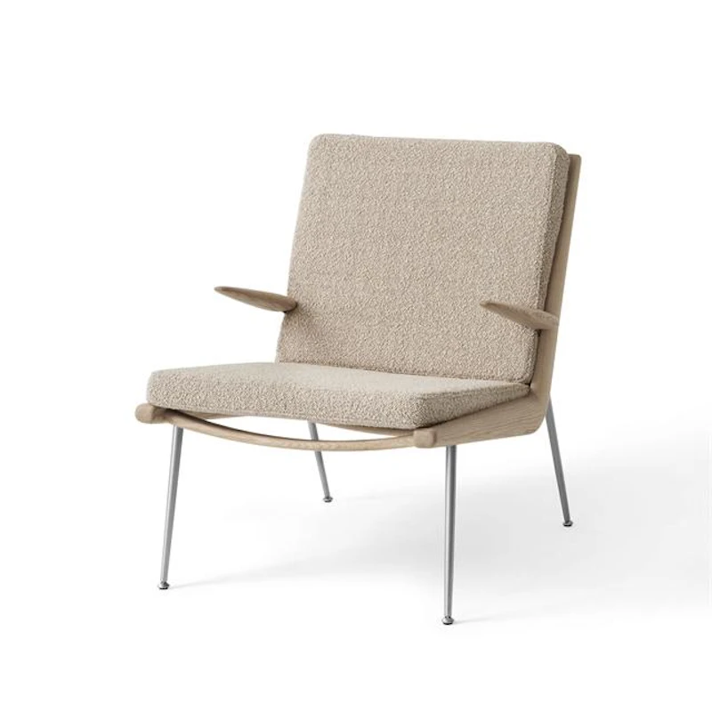 Boomerang HM2 Armchair Oiled Oak/Karakorum 003/Steel