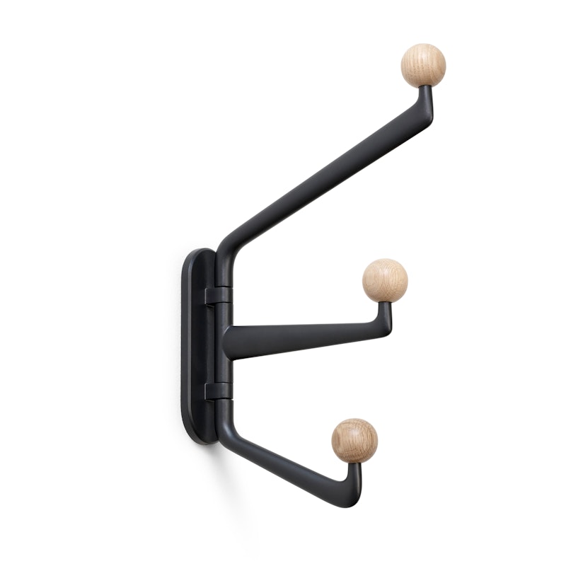 Capture SC75 Haken 3 Arme, Large, Grafitfarben/Eiche