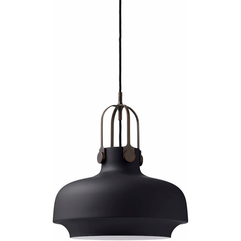 Copenhagen SC7 Pendant, Matt Black / Bronzed Brass