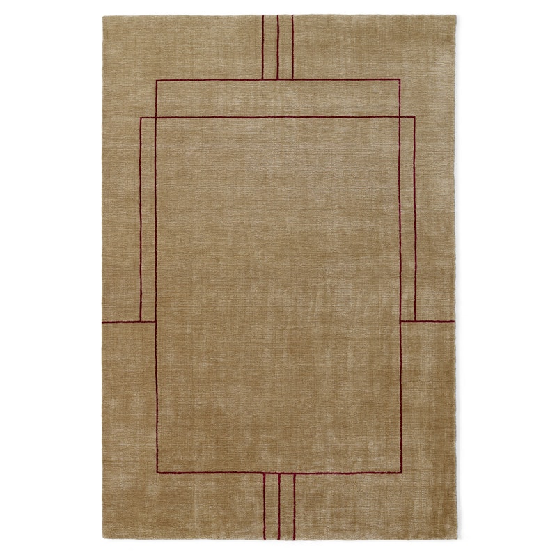 Cruise AP12 Wollteppich 200x300 cm, Bombay Godlen Brown