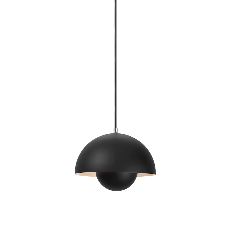 Flowerpot VP1 Hängelampe, Matt Black