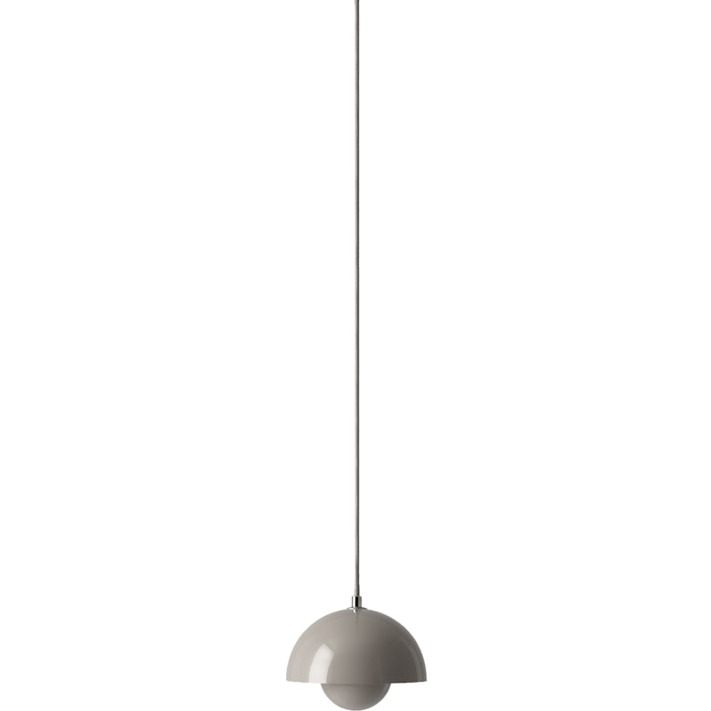 Flowerpot VP10 Hängelampe, Grey Beige