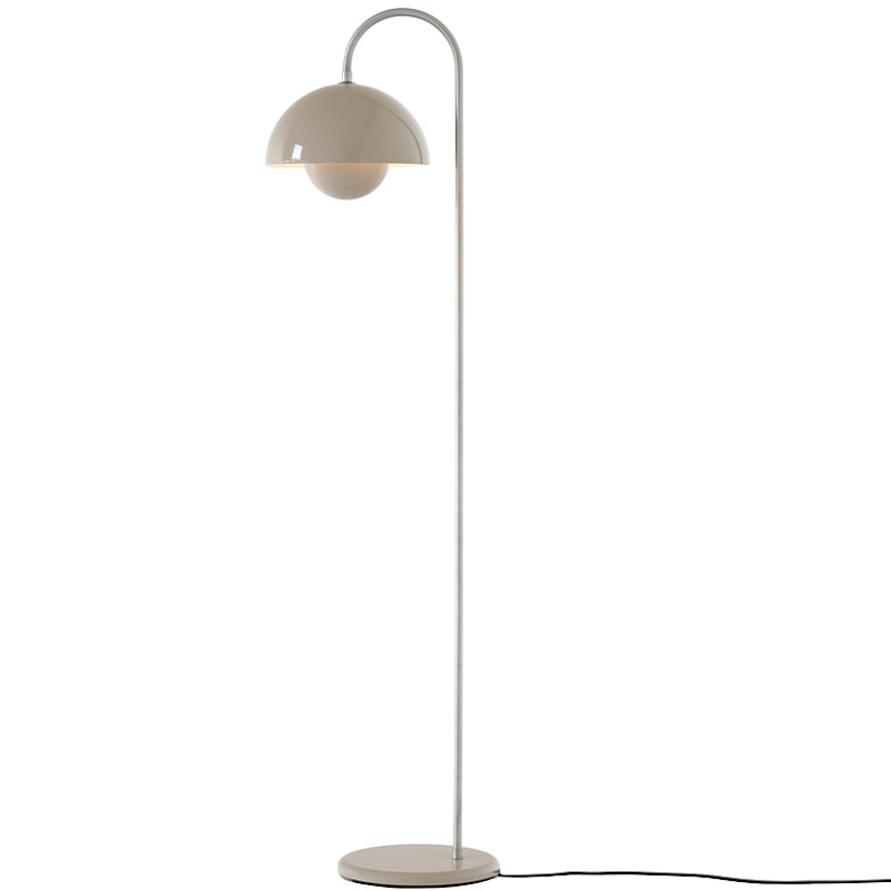 Flowerpot VP12 Stehlampe, Grey Beige