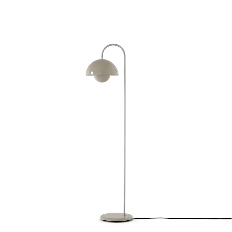 Flowerpot VP12 Stehlampe, Grey Beige