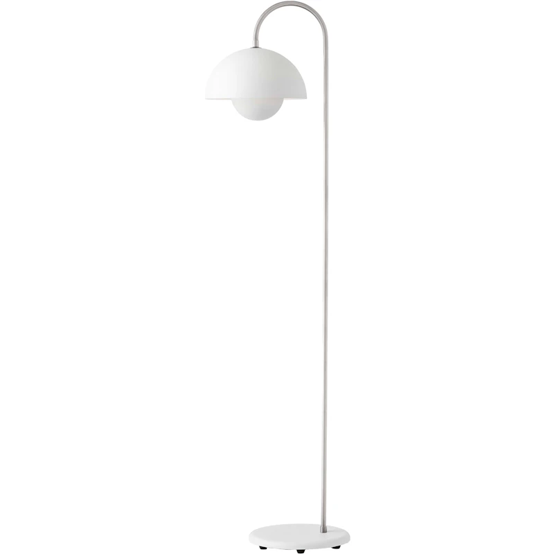Flowerpot VP12 Stehlampe, Matt Weiß