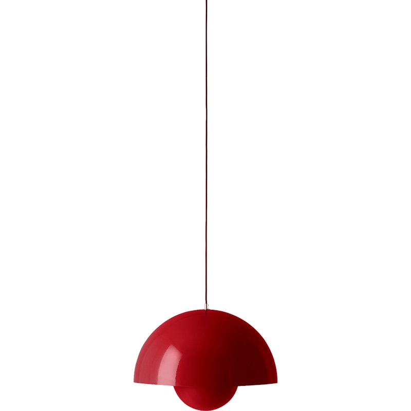 Flowerpot VP2 Hängelampe, Vermilion Red